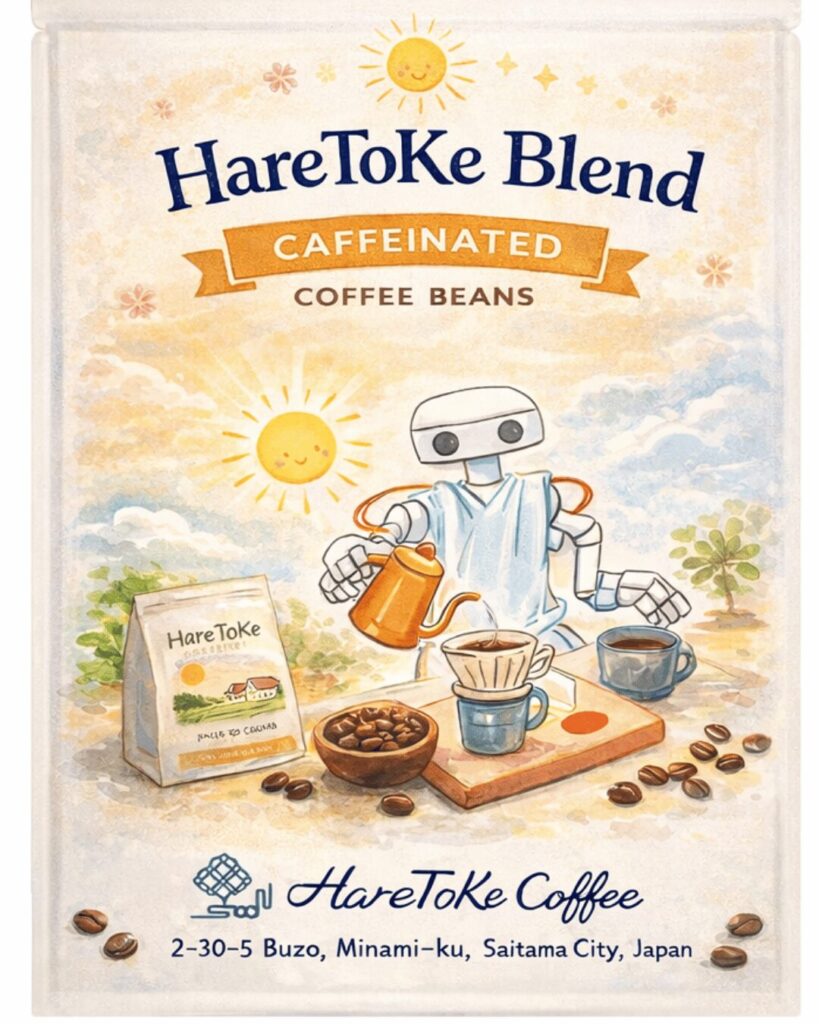ハレブレンド 100g（カフェインあり）